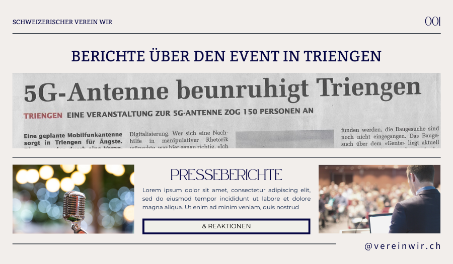 Triengen – Presseberichte und Reaktionen