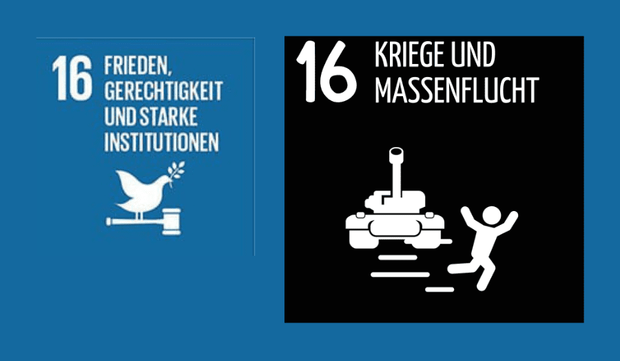 Illusion 16: Friedliche und inklusive Gesellschaften für eine nachhaltige Entwicklung
