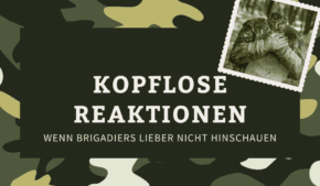 Kopflose Reaktionen - Wenn Brigadiers lieber nicht hinschauen