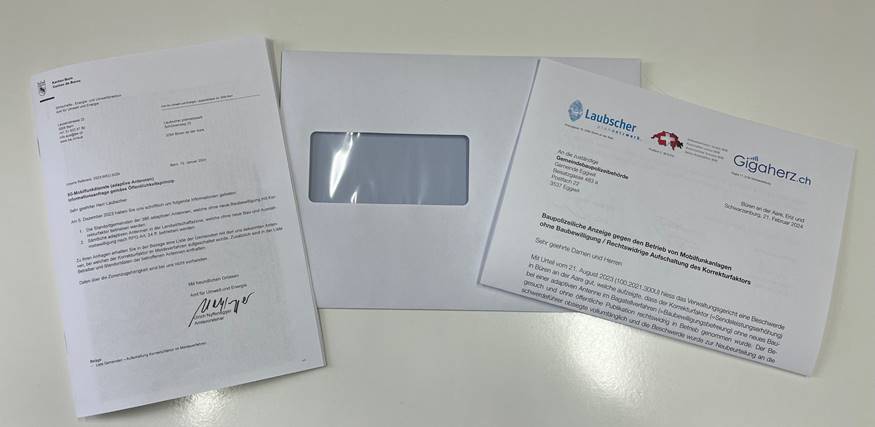 Baupolizeiliche Anzeige 1