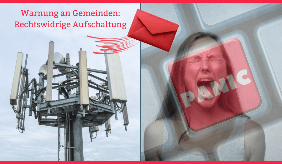 Baupolizeiliche Anzeige gegen den Betrieb von Mobilfunkanlagen ohne Baubewilligung