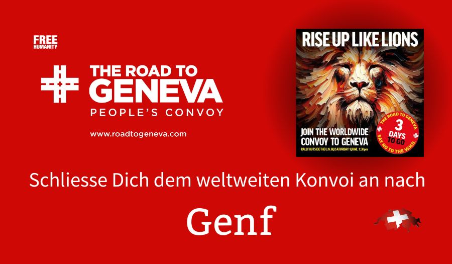 Am Samstag (1.6.24) nach Genf – jetzt erst recht!