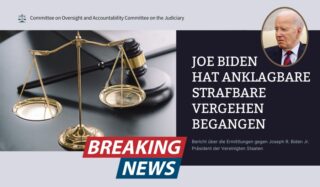 Breaking News: Joe Biden hat anklagbare strafbare Vergehen begangen