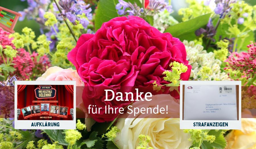 Danke für Ihre Spenden – ohne geht es nicht!