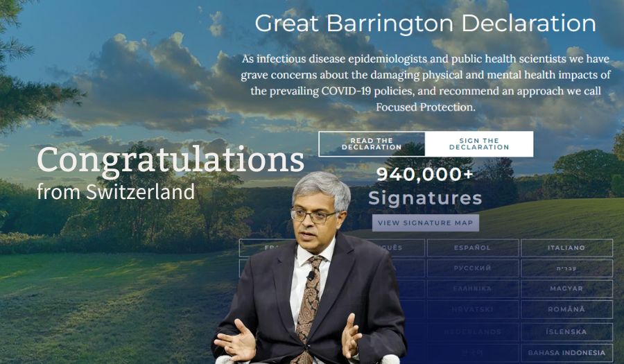 Thank you – Professor Jay Bhattacharya