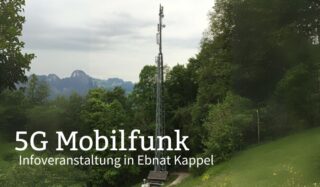 23.4.25 - 5G Mobilfunk Informationsveranstaltung in Ebnat-Kappel