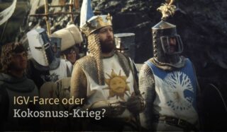 IGV-Farce oder Kokosnuss-Krieg? Gesundheitsdiktatur im Monty-Python-Stil