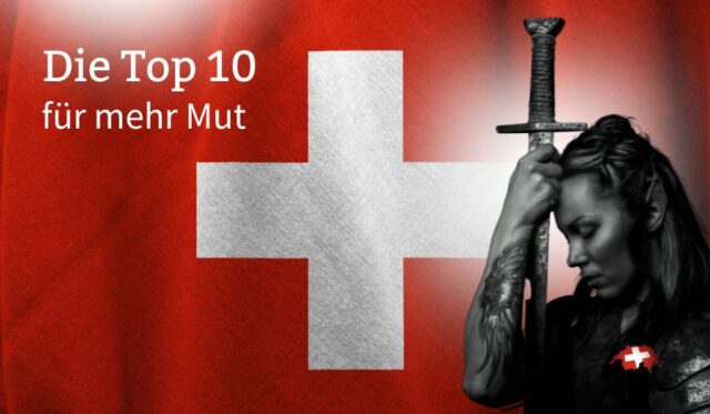 Top 10 Attribute für mehr Mut in der Gesellschaft