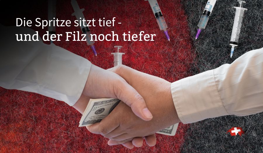 Die Spritze sitzt tief – und der Filz noch tiefer