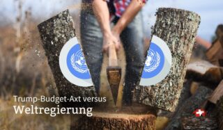 Bye-bye Weltregierung – Trumps Budget-Axt trifft die UNO ins Mark