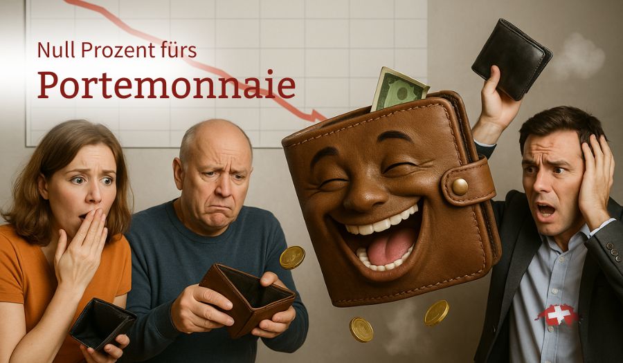 Schweizer Teuerung: Null Prozent und Ihr Portemonnaie lacht sich tot!