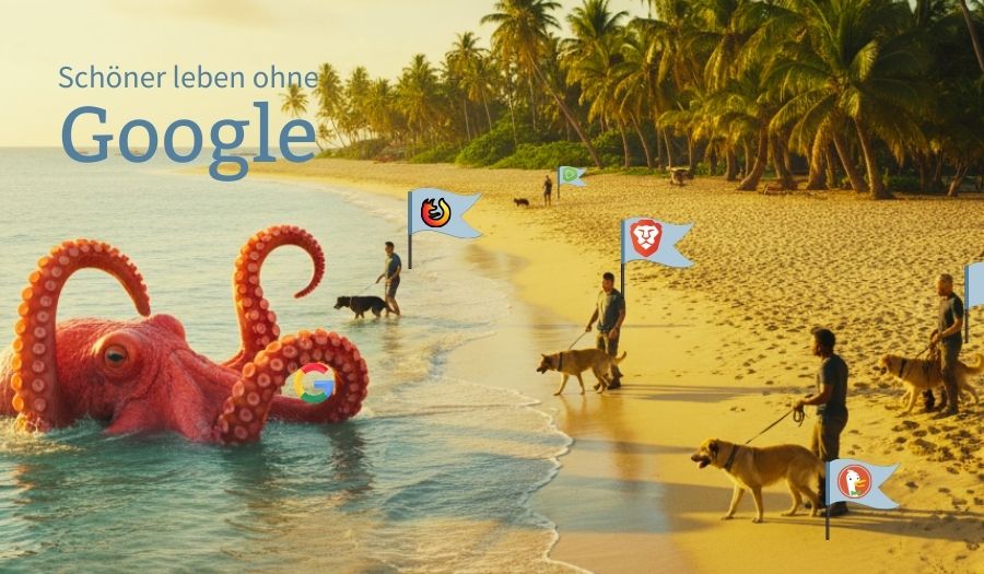 Schöner leben ohne Google – Der Ausstieg aus der Datenkrake
