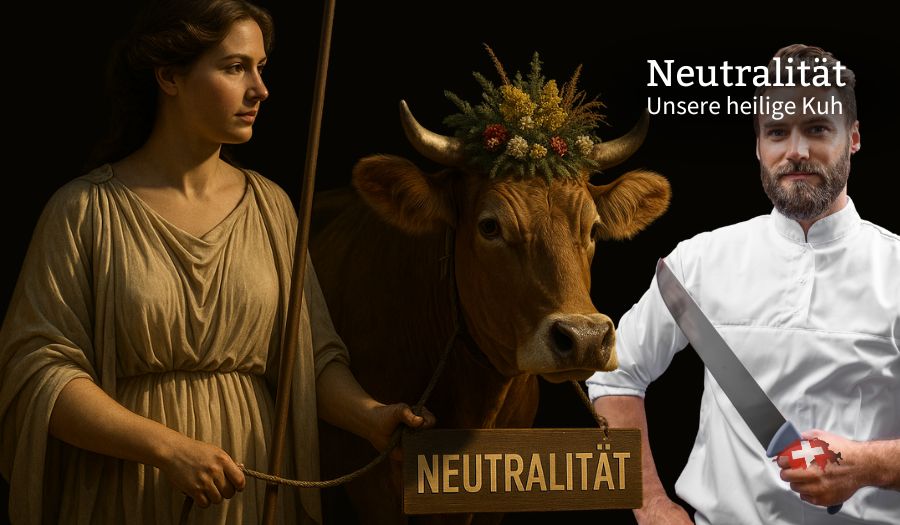 Neutralität – die heilige Kuh der Schweiz.