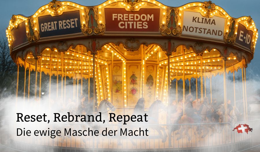 Reset, Rebrand, Repeat: Die ewige Masche der Macht