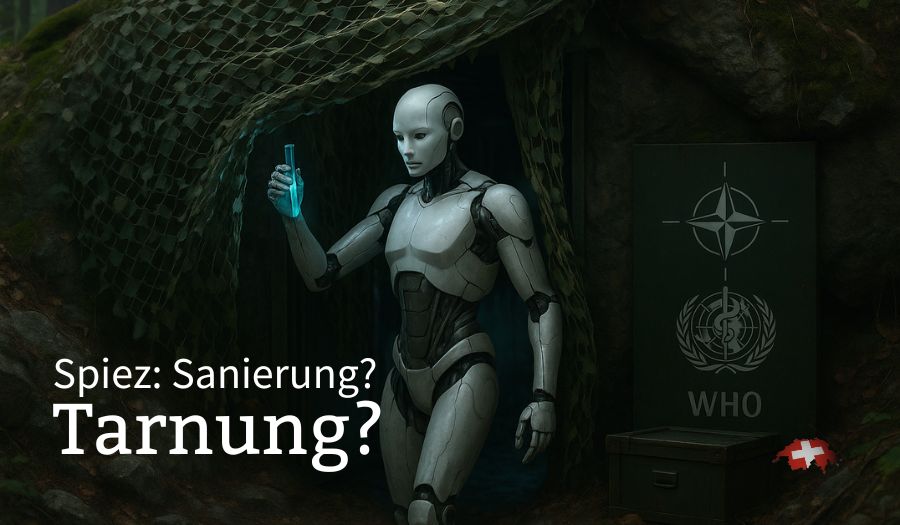 Sanierung oder Tarnung? 172 Millionen für das neue geheime Labor Spiez