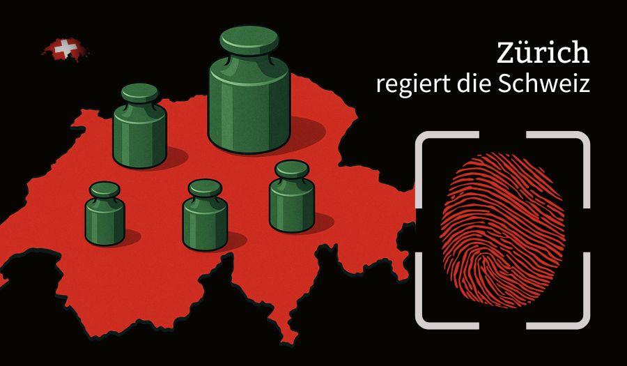 Zürich als Zünglein an der Waage und die Schweiz im digitalen Korsett