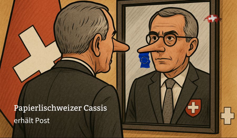 Papierlischweizer Cassis bekommt Post: „…wir kündigen den Gehorsam!“