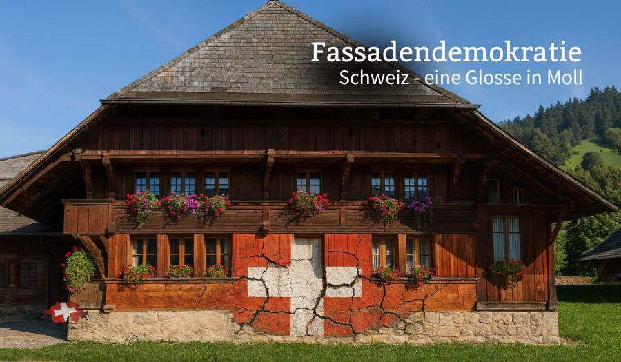Fassadendemokratie Schweiz – eine Glosse in Moll