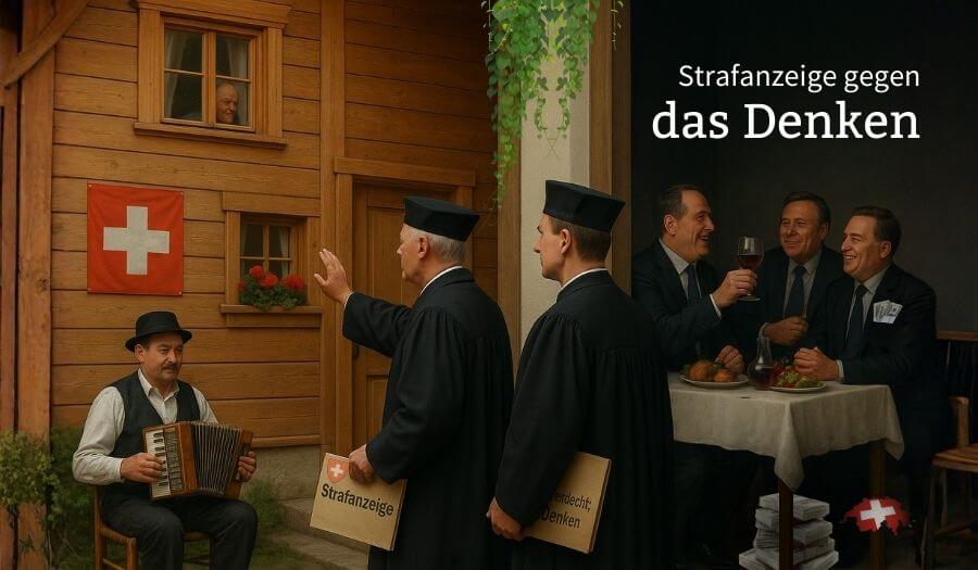Strafanzeige gegen das Denken