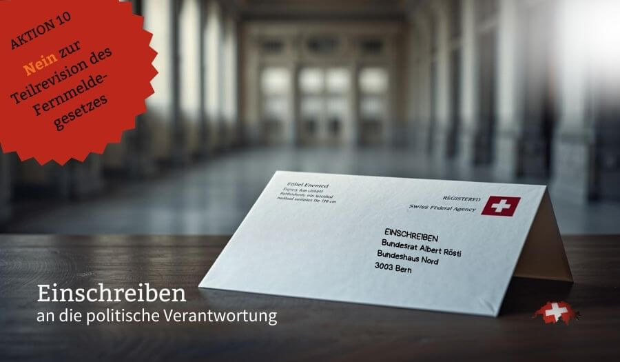 Grundrechte sind kein Verwaltungsakt – Bürger wenden sich an Bundesrat und BAKOM