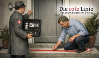 Die rote Linie - hier endet staatlicher Zwang