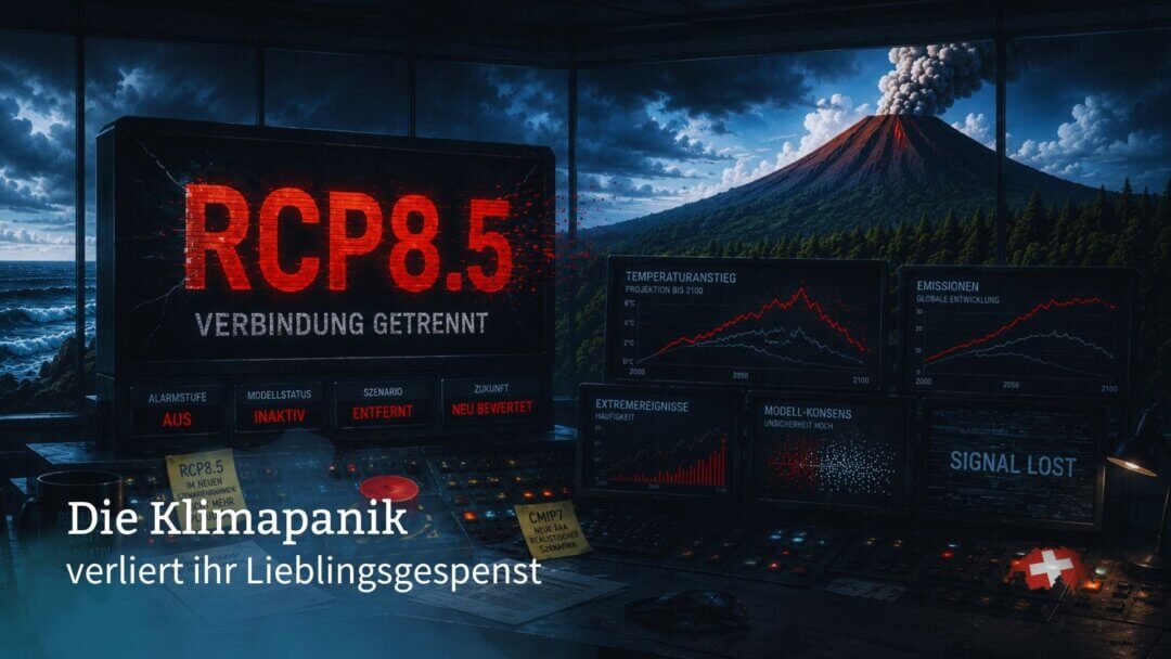 RCP8.5 ist tot: Die Klimapanik verliert ihr Lieblingsgespenst