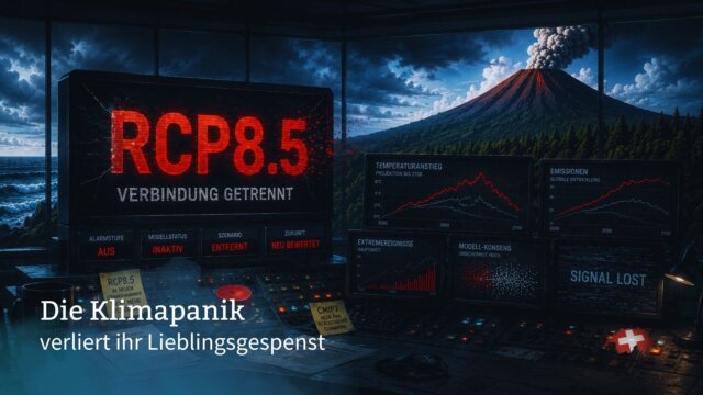 RCP8.5 ist tot: Die Klimapanik verliert ihr Lieblingsgespenst