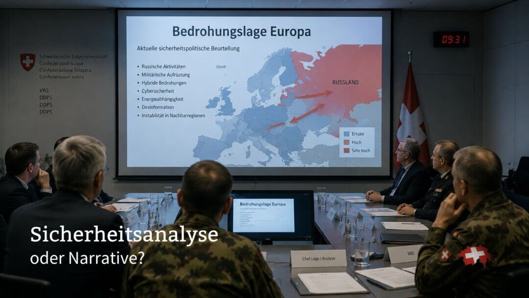 Wie begründet der Bundesrat die russische Bedrohungslage?