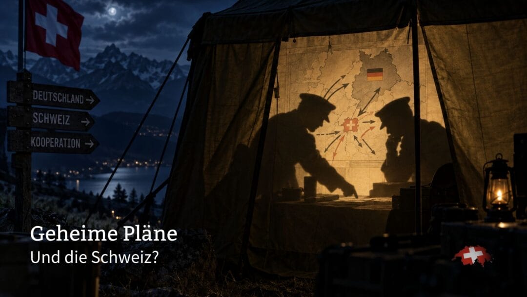 Schweizer Armee über geheimen deutschen Operationsplan informiert